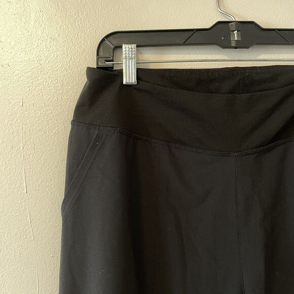 Patagonia Women’s Black Lined Happy Hike Studio Jogger Pants Size L Outdoor - Picture 4 of 6